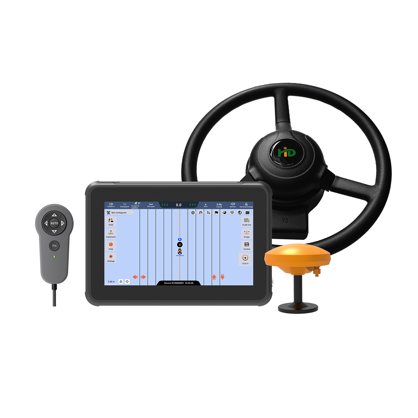 HD408 Rice Transplanter Autopilot Steering System